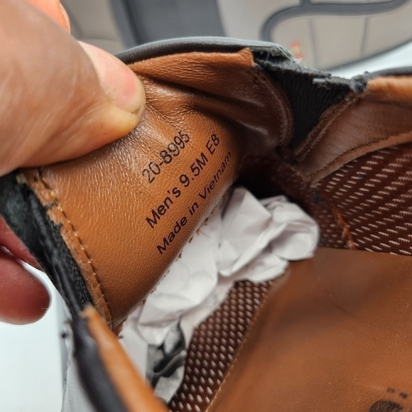 Johnston & Murphy XC4® Stanton Moc Venetian Shoes Size 9.5M Black - Picture 15 of 15